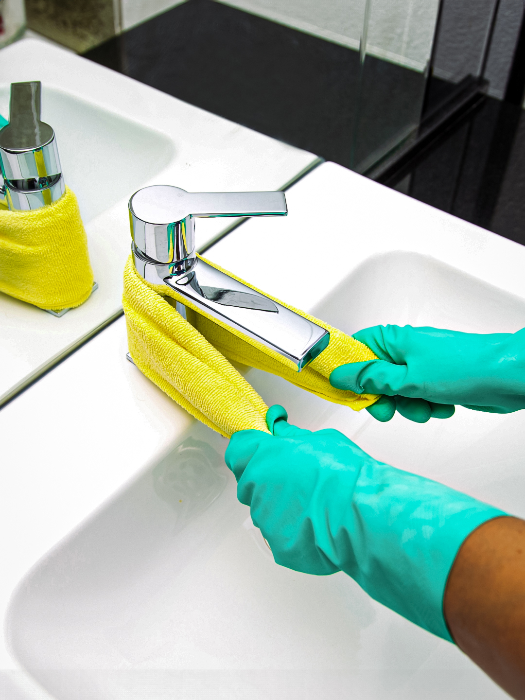 Bathroom cleaning, Deep cleaning